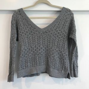 Hollister Cropped Sweater